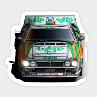 Lancia 037 Totip Group B - Illustration Sticker